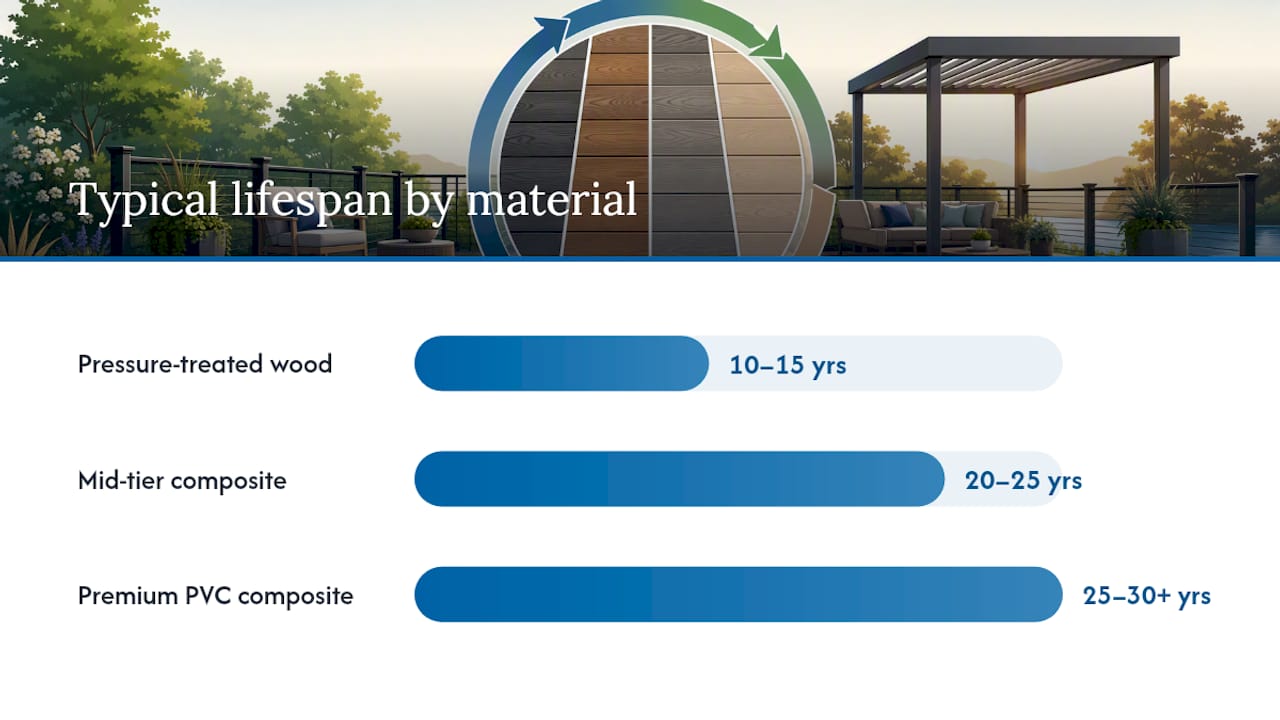 Is Composite Worth It Long Term Compared to Wood? — overview diagram